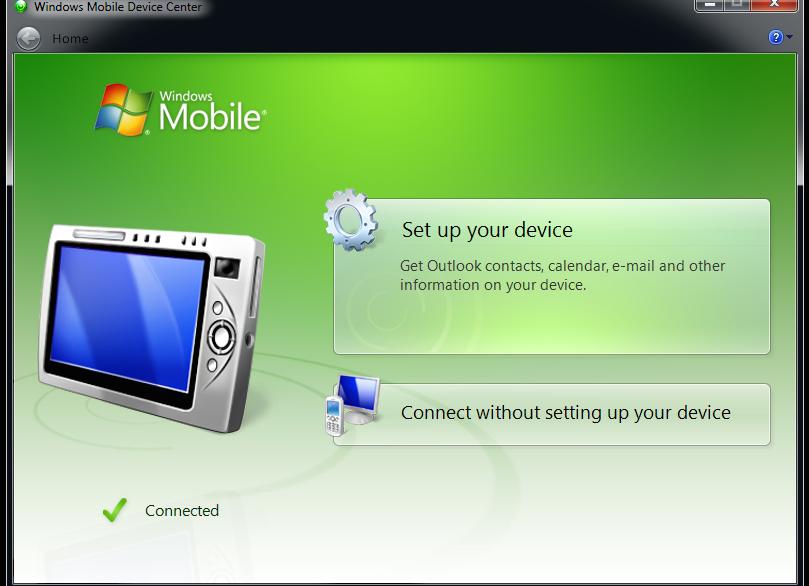 Activesync для Windows 7