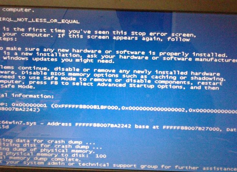 0x000000d1 windows 7