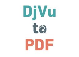 Конвертер djvu в pdf